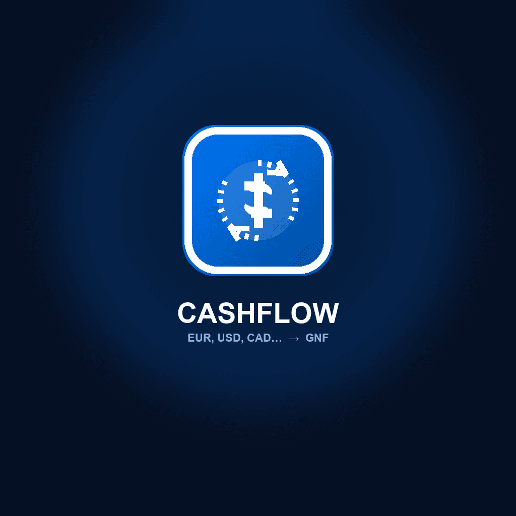 Cashflow - transferts multi-devises vers le GNF